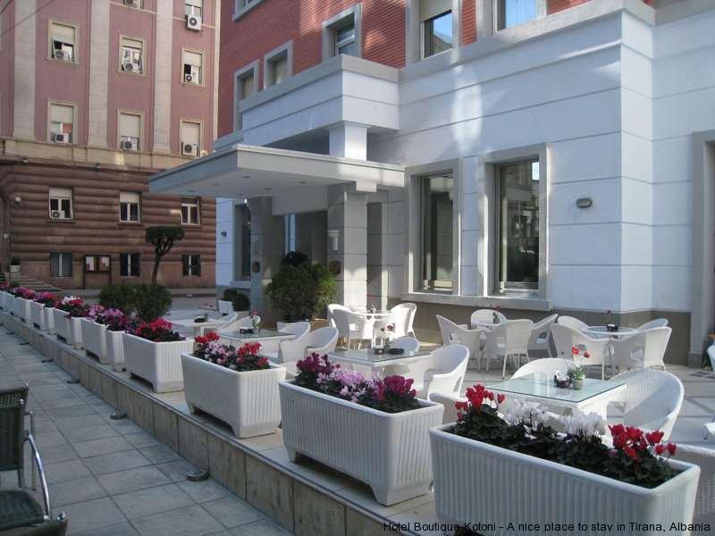 Boutique Hotel Kotoni Τίρανα Εστιατόριο φωτογραφία